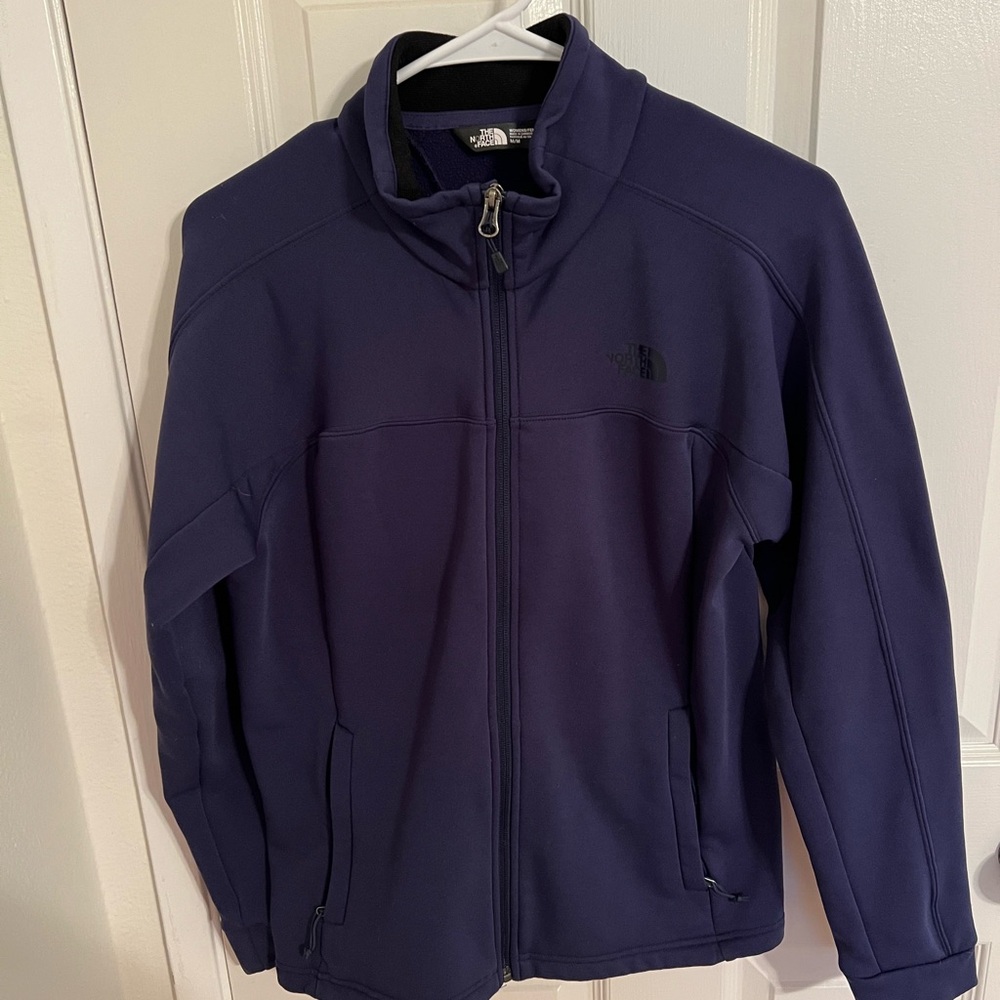 The North Face Women's Blue and Black Jacket